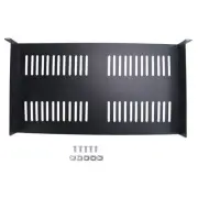 3X(1U Server Rack Mount Shelf Vented Cantilever Tray for 19Inch Equipment8392