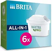 Brita Filter Cartridges for Carafes, 6 Months of Filtered Water, White, One Size