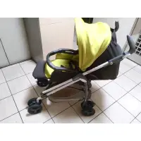 在飛比找蝦皮購物優惠-peg-perego switch 黃黑色 嬰兒推車 摺疊推