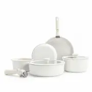 13 Piece Pots and Pans Set, Nonstick Detachable Handle Cookware, Induction Ki...