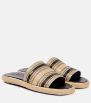 [Tod's] Tod's Striped mules AU 6 multicoloured