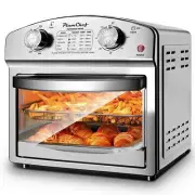 13 Quart Air Fryer, Large Air Fryer Oven Toaster Combo w/ 60 Minute Timer 1500W