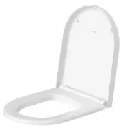 Duravit 0020290000 - Me by Starck Elongated Soft-Close Toilet Seat - White