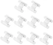 PAMINGONO 10pcs Locks for Cupboard Doors Safety Lock for Refrigerator Easy Installation Childproofing for Home Safety