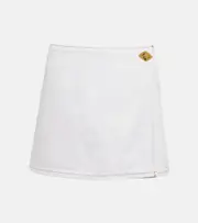 [Ganni] Ganni Denim miniskirt AU 14 white
