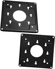 2Pcs Monitor Mount Cold Rolled Steel Wall Bracket for Computer Screens Effortless Installation Space Saving Design for Office and Home