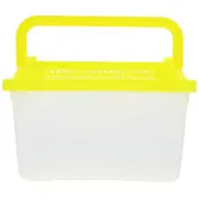 Aquarium Fish Tank Turtle Plastic Pet Transport Box Travel Baby Hamster Cage
