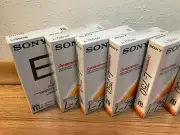 12 NEW BETA TAPES BLANK Sony Betamax L-750 Tapes Movie Player Recording Tapes
