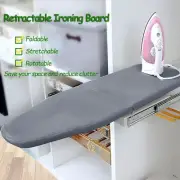 Hiding Ironing Board Foldable Ironing Station Sliding Out Swivel Ironing Board