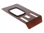 Zebrano wood switch board / 3 switches for Mercedes C107 - manual transmission