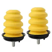 Car Rear Suspension Frame Axle Rubber Leaf Spring Bumper Bump Stop 15712438 for 1999-2006 1500 HD 523-049 Yellow