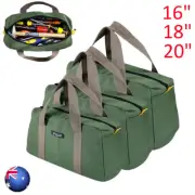 16" 18 20" Waterproof Tool Pouch Bag Storage Toolkit Heavy Case Canvas Duty Hand