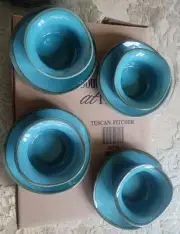 Set of 8 Southern Living At Home Tuscan Collection Tidbit and Saucer Set NOS