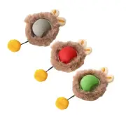 3PCS Interactive Toys Fast Rolling Hunting Toys for Cats Chew-Resistant5890