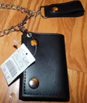 Empyre Black Chain Wallet Brand New