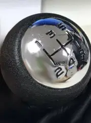 Complete Gear Shift Knob With PEUGEOT Boot Slightly DAMAGED