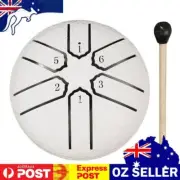 3 Inches 6 Notes Steel Tongue Drum Rain Chime Mini Handpan Drum Unique Gift