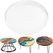 24" Large Resin Table Molds, Large Resin Mold Round Silicone,Epoxy Table Mold for Charcuterie Board, River Resin Coffee Table, DIY Art Home Decoration(24 * 24")