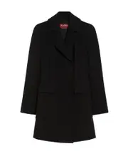 Duster coat in bonded crêpe IT40,IT44,IT42,IT46 black