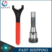 ER32 R8 7/16" Thread Collet Chuck Holder Fixed CNC Lathe+25-45 Spanner