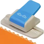 Border Punch, Border Edge Craft Punch, Flower Design Embossing Punch, Tools Scro