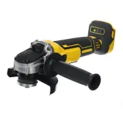 Drillpro 388VF 100mm/125mm Brushless Angle Grinder Wireless Rechargeable Wood Metal Cutting Polishing Tool W/ 1/2 Batter