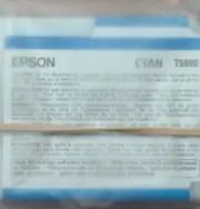 Genuine Epson Pro 3800 3880 CYAN K3 Ink T5802 EXP.06/2016 NO BOX