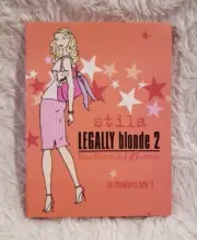 STILA LEGALLY BLONDE 2 Red White & Blonde 3 Eyeshadows 1 cheek ELLE WOODS LOOK 1