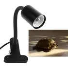 Reptile Clamp Heat Lamp UVA Full Spectrum Brightness Reptile Basking Heat Lamp♡