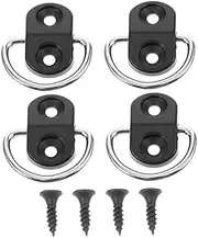 GLEAVI 2 Sets Heavy Duty Tie Down Anchors for Car Trunk Netting Sturdy Cargo Hooks for Secure Luggage Travel Easy Installation Without Tools for Daily Use and Road Trips