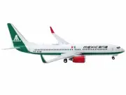 Boeing 737-800 Mexicana Airlines XA-ASM White w/ Green Tail 1/400