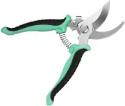 Garden Pruning Shears, 7.5 Inch Stainless Steel Hand Gardening Scissors Snips To