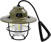Daiilg 2000Mah Outdoor Lighting Camp Light USB Rechargeable Retro Horselight Camp Lamp Light Tent LED Camp Light (-Green)