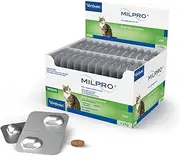 Virbac Milpro Allwormer for 2-8 kg Cats 48 Tablets