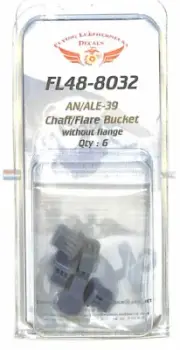 ORDFL488032 1:48 Flying Leathernecks AN/ALE-39 Chaff/Flare Buckets without