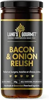 Langs Gourmet - Bacon & Onion Relish 300g