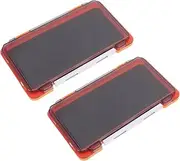 BELLIFFY 2pcs Fishing Hook Box Portable Lure Storage Organizer for Sea Fishing Gear Durable Container for Tackle Accessories for Outdoor Activities and Organized Storage