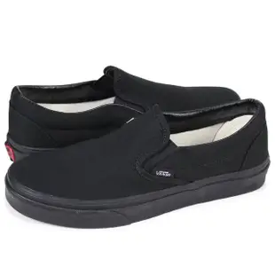 【VANS】CLASSIC SLIP-ON 懶人鞋 經典款 全黑(VN000EYEBKA)