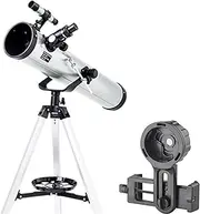 Telescopes for Adults,Telescopes HD Outdoor Monocular Space Telescope Refractor Astronomical Telescope with 5X24 Finder Scope