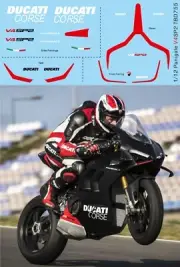 1/12 Decals for Ducati Panigale V4 SP2 2022 TB Decal TBD755