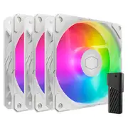 Cooler Master SickleFlow Edge 120 ARGB White Edition 3-Pack Fan Kit