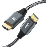 4K HDMI Cable 10FT, Twozoh High Speed 18Gbps HDMI to HDMI 2.0 Cable, Braided HDMI Cord Compatible with PS5, PS3, PS4, PC, Projector, HDTV, Xbox