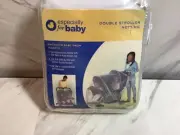 Especially for Baby Double Stroller Netting **Fits Side by Side & Tandem NEW