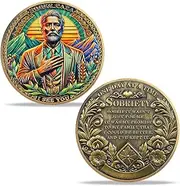 ACGZQY Sunlight Father Sobriety Coin