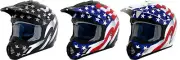 AFX FX-17 Flag Helmet All color and all sizes