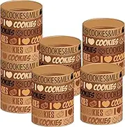 24 Pcs Milk and Cookies Theme Rubber Wristbands Food Chocolate Chip Cookie Decorations Birthday Party Favors Supplies Decorations Silicone Wristband