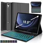 Backlit Keyboard Mouse Case For Samsung Galaxy Tab A9+ Plus/A8/S7/S8/S9/S9 FE