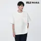 【MUJI 無印良品】男棉混聚酯纖維涼感圓領布帛短袖T恤(共6色)