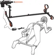 HCUDFN BDSM Sex Chair, Adjustable Dildo and Handcuffs/Wrist Restraints + Ankle Cuffs, Restraint System Sex Toys for Women Couples(A)