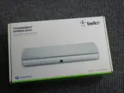 NIB Belkin Thunderbolt Express Dock F4U055ww